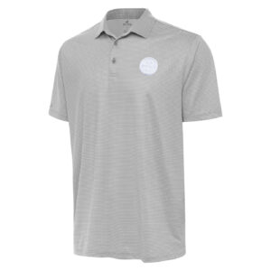 Pittsburgh Steelers Antigua Men’s Rings White Logo Polo Grey #96