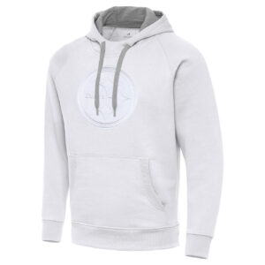 Pittsburgh Steelers Victory Full Front Logo Pullover Hood White #98