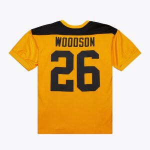 Rod Woodson Pittsburgh Steelers Mitchell & Ness 1994 Black Authentic Jersey