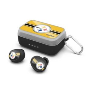 NFL Prime Brands Pittsburgh Steelers True Wireless Premium Earbuds