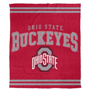 Ohio State Vintage Block 60x70 Cozy Knit Blanket