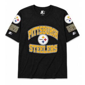 Starter Pittsburgh Steelers Tri-Logo Tee Clothing
