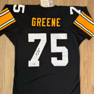Pittsburgh Steelers Joe Greene HOF 87 Signed Autographed Mitchell & Ness Jersey Fanatics COA