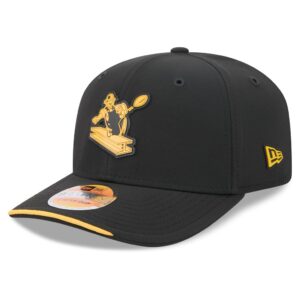 Pittsburgh Steelers New Era 2026 Sideline Throwback 9SEVENTY Adjustable Hat - Black