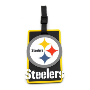 Pittsburgh Steelers Logo Soft Luggage Tag