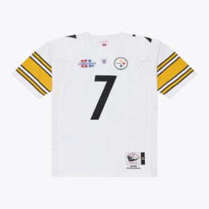 Ben Roethlisberger Pittsburgh Steelers Mitchell & Ness 2005 Authentic Throwback Jersey Super Bowl XL - White