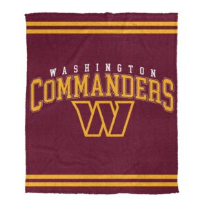 Washington Commanders Pegasus 60" x 70" Cozy Plush Knit Blanket