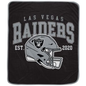Las Vegas Raiders Pegasus Vintage Arch Ultra Soft 50" x 60" Blanket