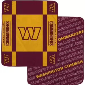Pegasus NFL Washington Commanders Wordmark Blanket 60x70