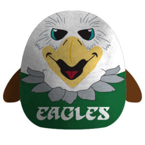 Philadelphia Eagles Vintage Plushie Mascot Pillow w/features