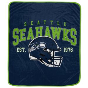 Seattle Seahawks Pegasus Vintage Arch Ultra Soft 50" x 60" Blanket