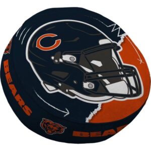 Chicago Bears Split Helmet Circle Plushlete Pillow