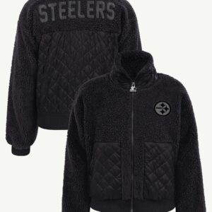 WOMENS STARTER PITTSBURGH STEELERS JOURNEYMAN SHERPA JACKET