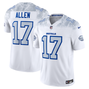 Josh Allen Buffalo Bills Nike Rivalries Collection Stitched Limited Jersey - White