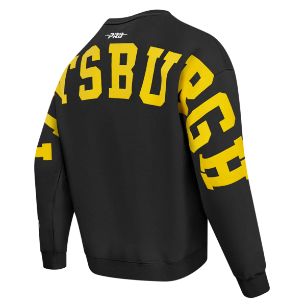 PITTSBURGH STEELERS PRO STANDARD WINGSPAN MEN'S DROP SHOULDER LONG SLEEVE TEE - Image 5