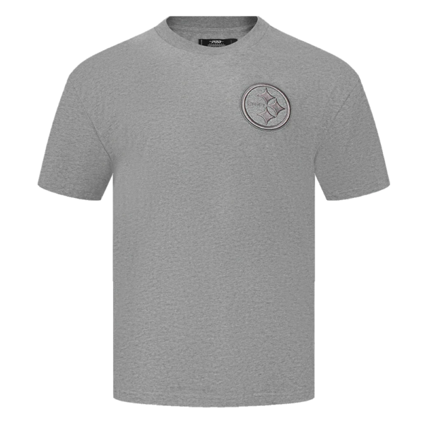 PITTSBURGH STEELERS PRO STANDARD NEUTRAL MEN'S DROP SHOULDER TEE - Image 2