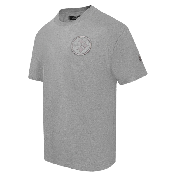 PITTSBURGH STEELERS PRO STANDARD NEUTRAL MEN'S DROP SHOULDER TEE - Image 3
