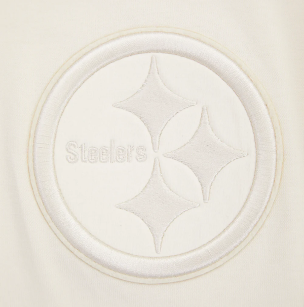PITTSBURGH STEELERS NEUTRAL DROP SHOULDER MEN'S TEE - Image 7