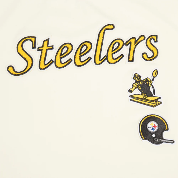 PITTSBURGH STEELERS PRO STANDARD RETRO CLASSIC WOMEN'S BOXY TEE - Image 6