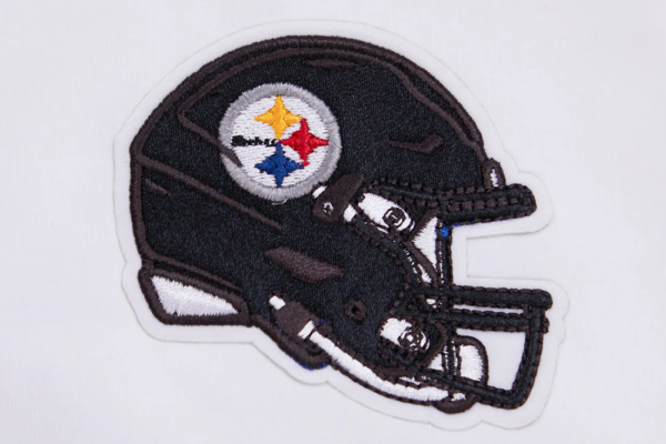 PITTSBURGH STEELERS PRO STANDARD WHITE CLASSIC SHORT SLEEVE WOMEN'S SINGLE JERSEY SLIM FIT TEE - Image 6