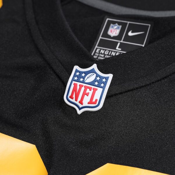 Aaron Rodgers Pittsburgh Steelers Nike Color Rush Game Jersey - Black - Image 5