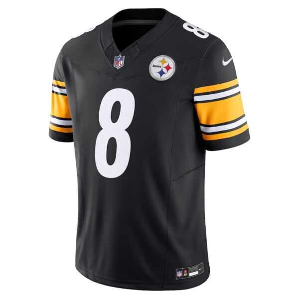 Aaron Rodgers Pittsburgh Steelers Nike Team Vapor F.U.S.E. Limited Jersey - Black - Image 3