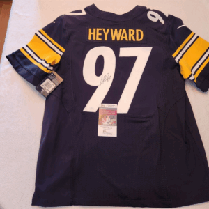 CAM HEYWARD signed PITTSBURGH STEELERS authentic Proline licensed jersey JSA COA Size 48