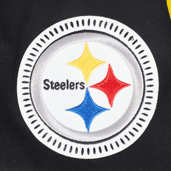 PITTSBURGH STEELERS PRO STANDARD DIY PICK STITCH MEN'S DOUBLE KNIT PULLOVER HOODIE - Image 9