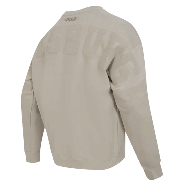 PITTSBURGH STEELERS PRO STANDARD WINGSPAN MEN'S DROP SHOULDER FLEECE CREWNECK - Image 5