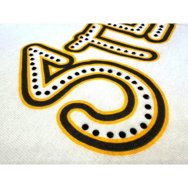 Pittsburgh Steelers G-III FOR HER Womens Color Block Rhinestone Top - Image 3