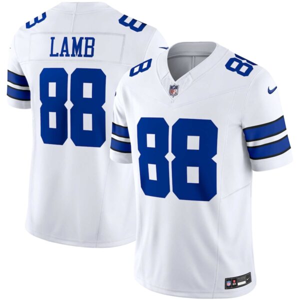 CeeDee Lamb Dallas Cowboys Nike Vapor F.U.S.E. Limited Jersey - White - Image 2