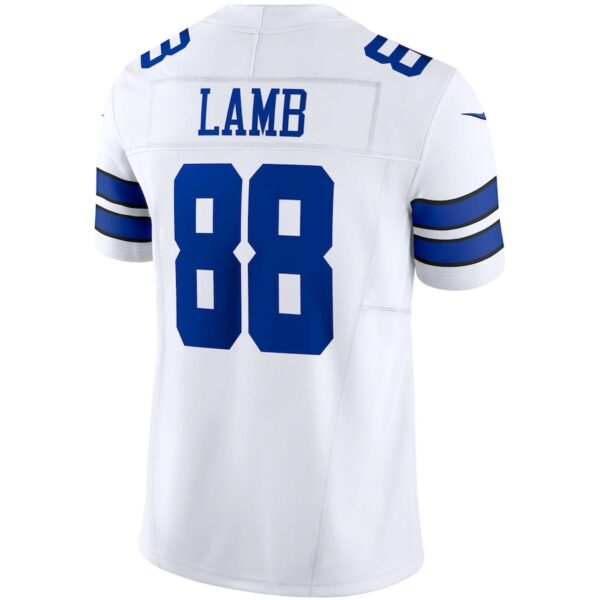 CeeDee Lamb Dallas Cowboys Nike Vapor F.U.S.E. Limited Jersey - White - Image 4