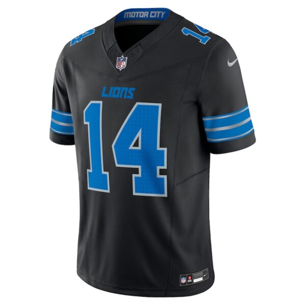 Amon-Ra St. Brown Detroit Lions Nike 2nd Alternate Vapor F.U.S.E. Limited Jersey - Black - Image 3