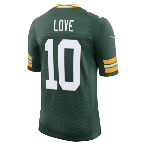 Jordan Love Green Bay Packers Nike Team Vapor Untouchable Limited Jersey - Green - Image 4