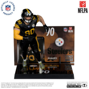 TJ Watt w/Color Rush Uniform (Pittsburgh Steelers) NFL 7" Figure McFarlane's SportsPicks