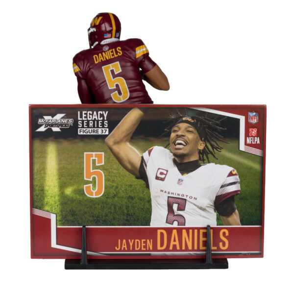 Jayden Daniels (Washington Commanders) NFL 7" Figure McFarlane - Image 3