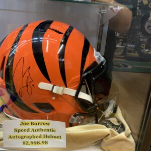Joe Burrow Autographed Cincinnati Bengals Authentic Helmet w/ Visor Fanatics