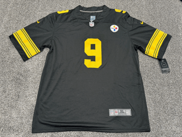 CHRIS BOSWELL Pittsburgh Steelers Autographed Color Rush Jersey PSA COA XL - Image 4