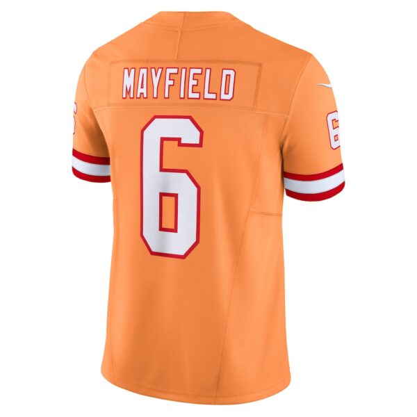 Baker Mayfield Tampa Bay Buccaneers Nike Creamsicle Vapor F.U.S.E. Limited Jersey - Orange - Image 4