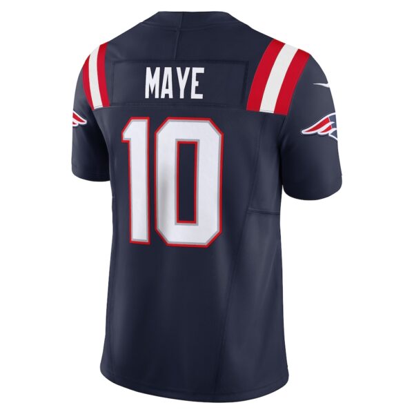 Drake Maye New England Patriots Nike Vapor F.U.S.E. Limited Jersey - Navy - Image 4
