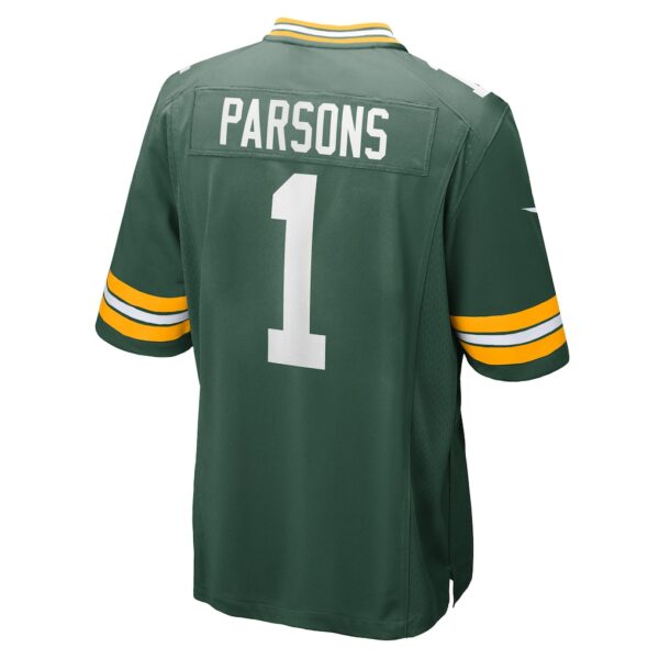 Micah Parsons Green Bay Packers Nike Game Player Jersey - Green - Image 4