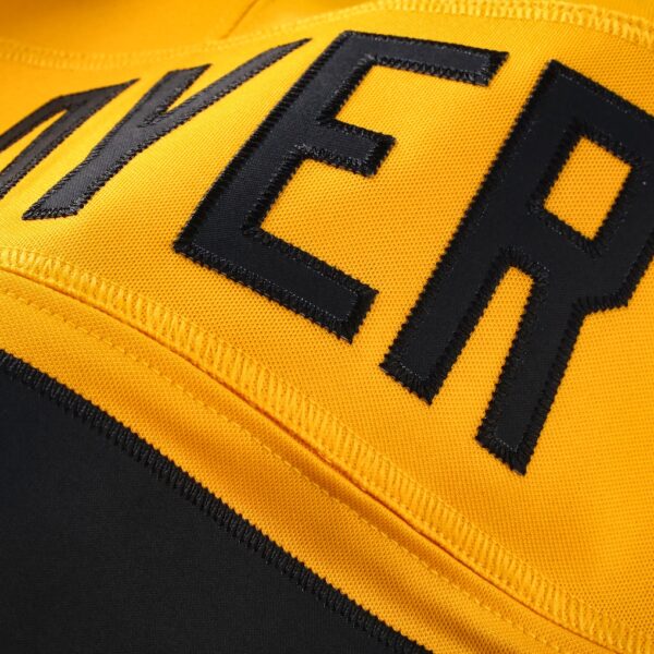 T.J. Watt Pittsburgh Steelers Nike Alternate 1933 Throwback Vapor F.U.S.E. Limited Jersey - Gold - Image 6