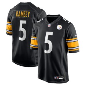 Jalen Ramsey Pittsburgh Steelers Nike Team Game Jersey - Black