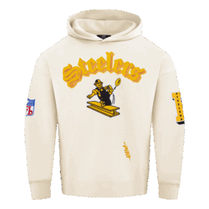 PITTSBURGH STEELERS PRO STANDARD BEST OF MEN'S DROP SHOULDER FLC PO HOODIE
