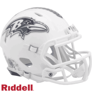 Baltimore Ravens Helmet Riddell Replica Mini Speed Style Salute To Service 2024
