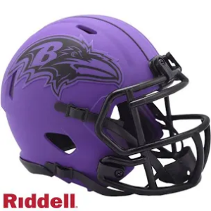 Baltimore Ravens Helmet Riddell Replica Mini Speed Style Rave Alternate