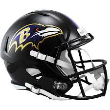 Baltimore Ravens Deluxe Replica Speed Helmet