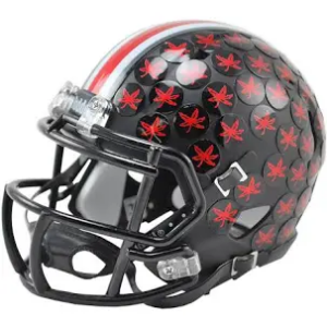 Ohio State Buckeyes Helmet Riddell Replica Mini Speed Style Black Alternate