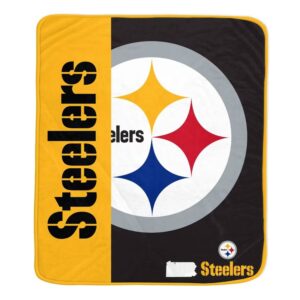Pittsburgh Steelers Ultra Soft Tailgate Throw Blanket