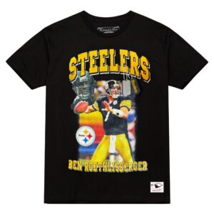Pittsburgh Steelers Ben Roethlisberger #7 Photo Reel Tee Mitchell & Ness